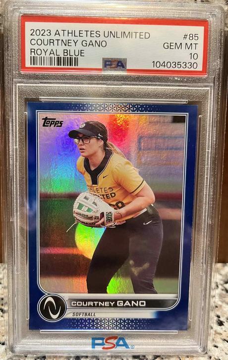 Športová karta - courtney gano(softbal), 