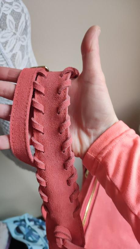 Dámska kožená kabelka vera pelle, 