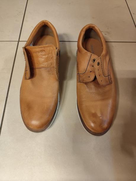 Kožené topanky salamander, len 2x obuté, veľmi dob, salamander,43