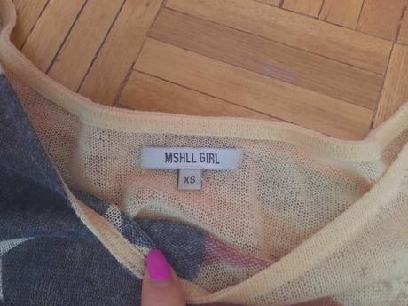 Dámske tričko/ top/tenký pulóver, s