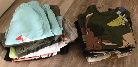 Balík letného oblečenia pre chlapčeka 86/98, 86–98
