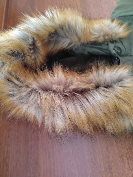 Zimná bunda s kožušinou v.1,5 - 2 r., 92