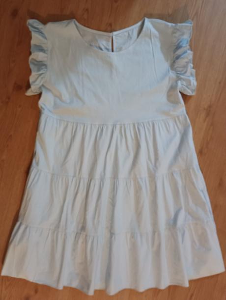 Šaty 2ks (čierne,bledomodré), 