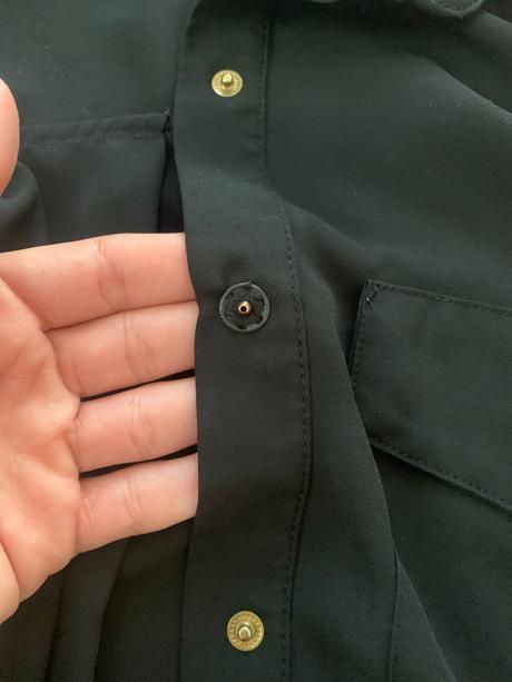Zara čierna blúzka, zara,xs