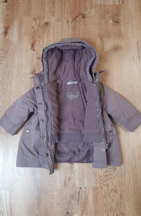 Kabátik + bunda 2v1 veľ. 86, 86