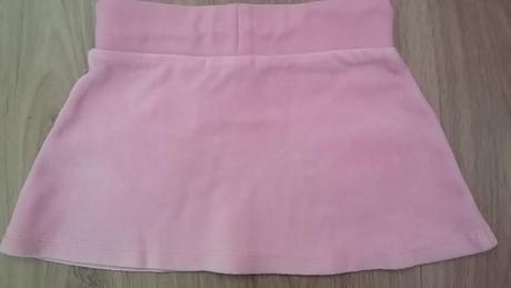 Plyšová suknička, h&m,104