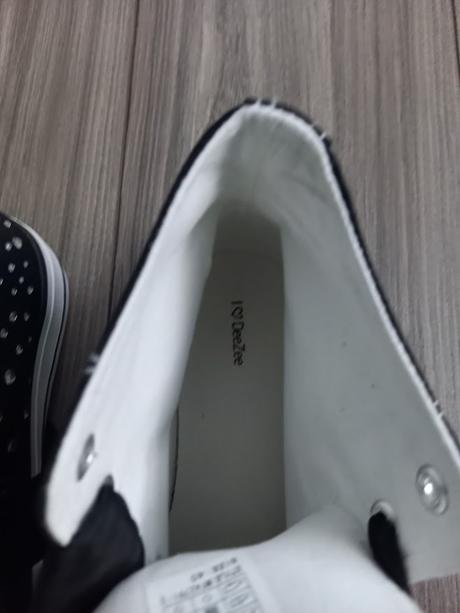 Plátenky čierne členkové, 40