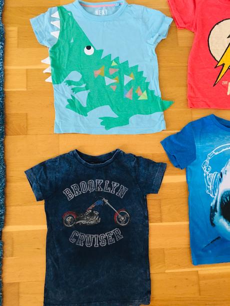 Tricko kratky rukav - zralok, next,98