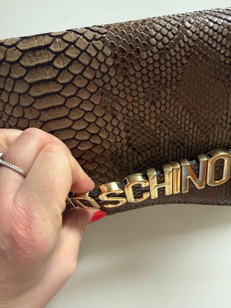 Listová kabelka na spôsob moschino, moschino