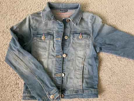 Riflová bunda, c&a,140