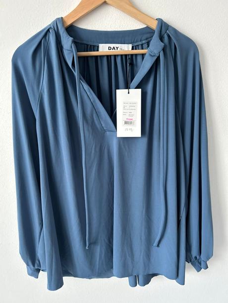 Day birger et mikkelsen modrá blúzka, s