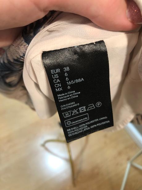 H&m kvetované letné šaty, h&m,38