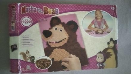 Máša a medveď mozaika 4000 ks,