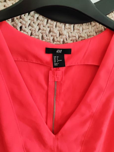 Žiarivá blúzka bez rukávov h&m, h&m,m