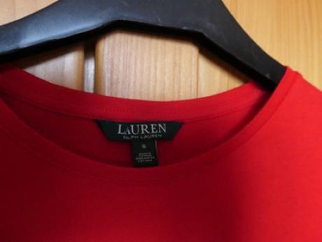 Ralph lauren icon damsky cerveny natelnik s/m, ralph lauren,s