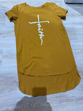 Predĺžené tricko s az m, s