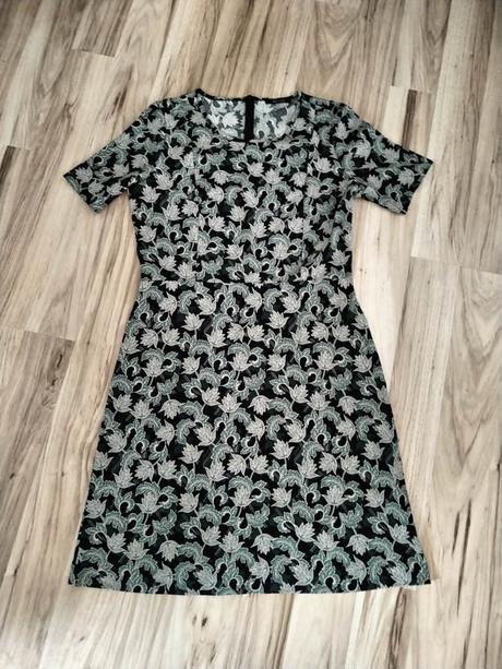 Zelené kvetinkové šaty, esmara,42