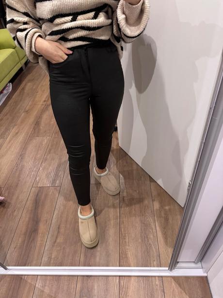 Vero moda kožené nohavice, vero moda,s