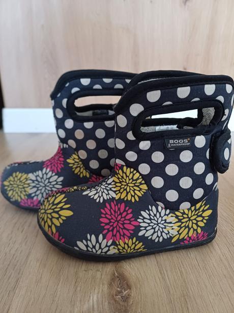 Zateplene barefoot gumaky bogs, 24