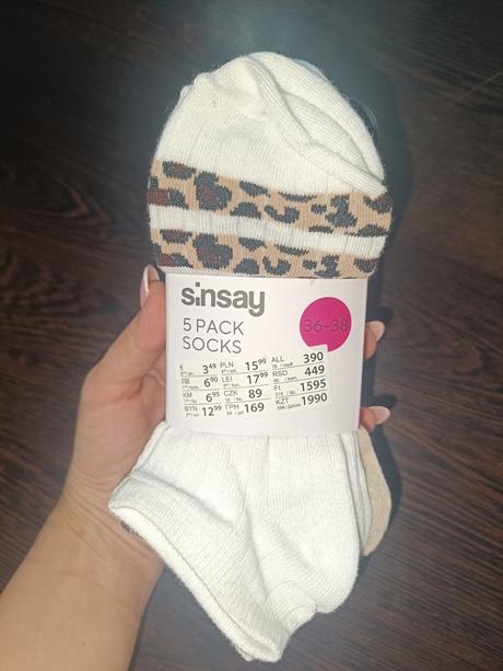 Dámske ponožky, sinsay,36