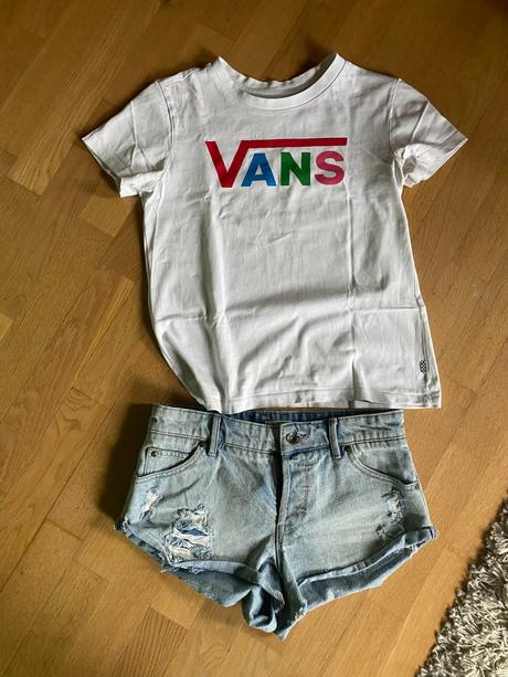 Vans tričko a kraťasy roxy, s