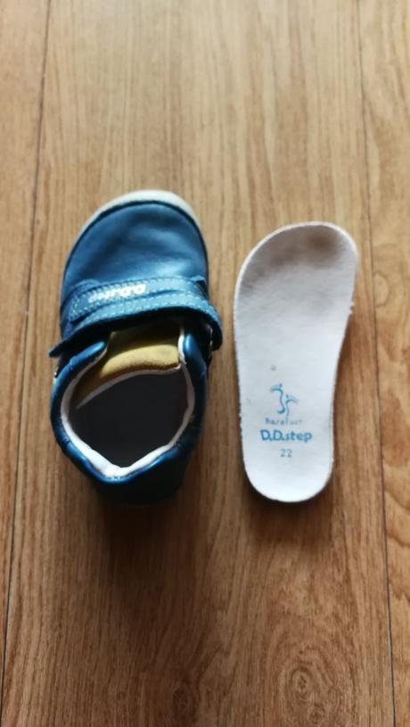 Kožené prechodné topánky, d.d.step,22