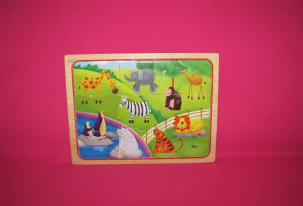 Drevené puzzle, 