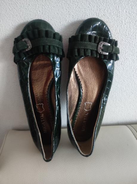 4 x balerínky  raz obuté, 37