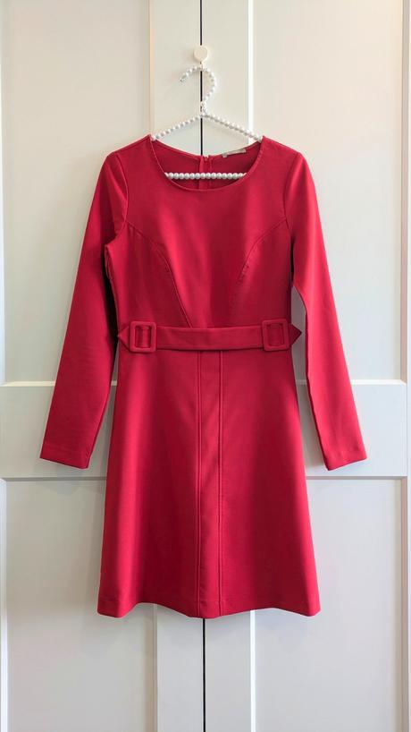 Červené šaty orsay, orsay,s