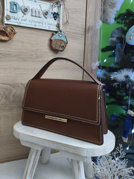 Malá hnedá kabelka, h&m