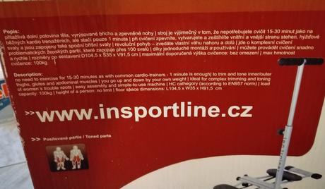 Posilňovač nôh a stehien insportline leg-trainer,
