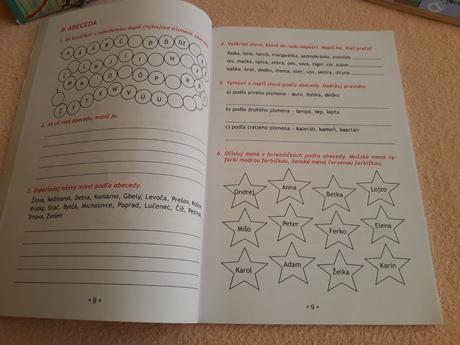 Knihy na precvičovanie sj a mat,