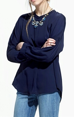 Modrá blúzka mango, mango,xs