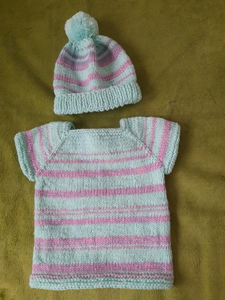 Detske tričko a čiapka, 86–98