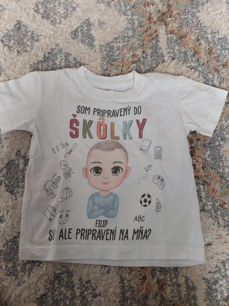 Tričko filip škôlkár, 98