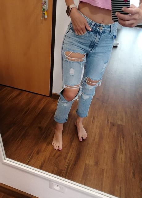 Dámske boyfriend rifle, xs