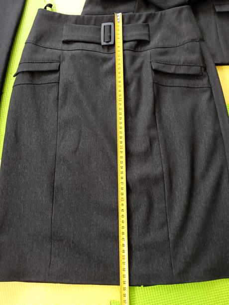 3dielny komplet, sako, sukňa, nohavice, s