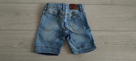 Riflové kraťasy, denim,92