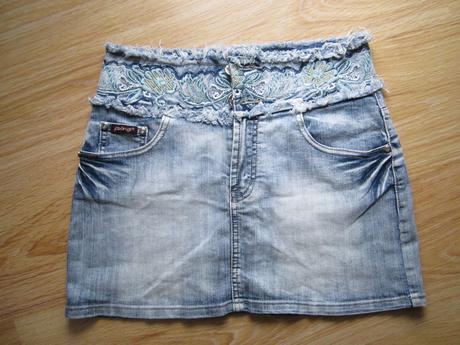 Riflová sukňa--29, 28