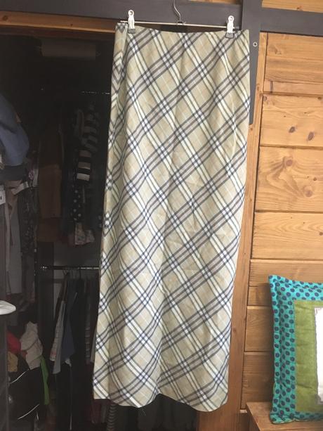 Dlhá vlnená sukňa hammer 38, 38