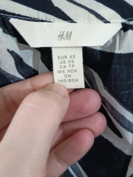 Letné šaty, h&m,xs