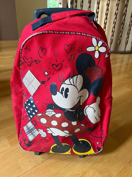Ruksak s minnie na kolieskach, disney