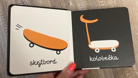 Knižka pre bábätká dopravné prostriedky, 