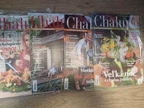 Predám časopis moja chalupa a varecha a marianne v, 