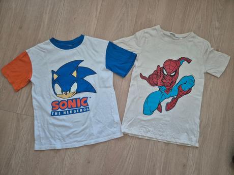 2x tricko hm, h&m,134