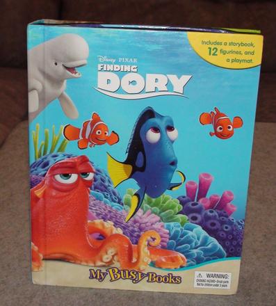Leporelo finding dory s 12 postavičkami,