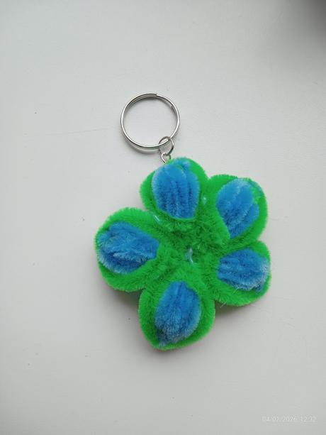 Vyrobené ručné kvietky, 