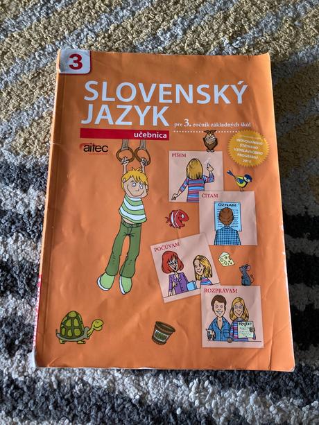 Slovenský jazyk pre 3. ročník zš učebnica, 