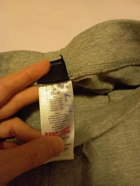 Tepláky minnie 116, disney,116