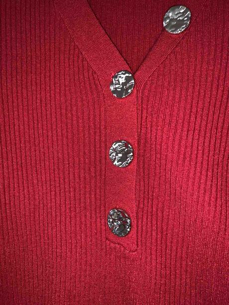 Červený svetrík s/m, s